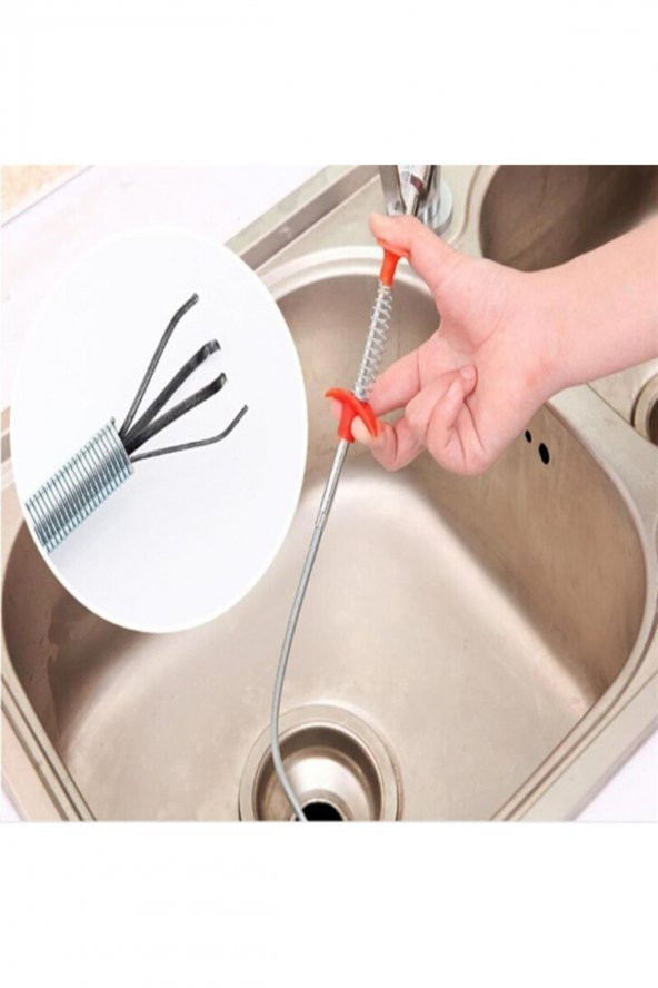 Paslanmaz Çelik Esnek Lavabo Tıkanıklığı Açıcı Tıkanıklık Giderici