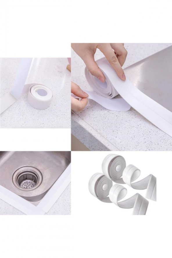 Su Sızdırmaz Banyo Mutfak Lavabo Küvet Izolasyon Şerit Bant