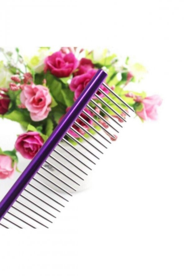 Parlak Metal Köpek Tarağı