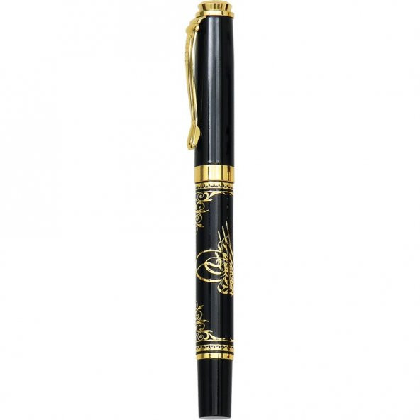 Osmanlı Tuğralı 2li Kabartma Kalem - 2