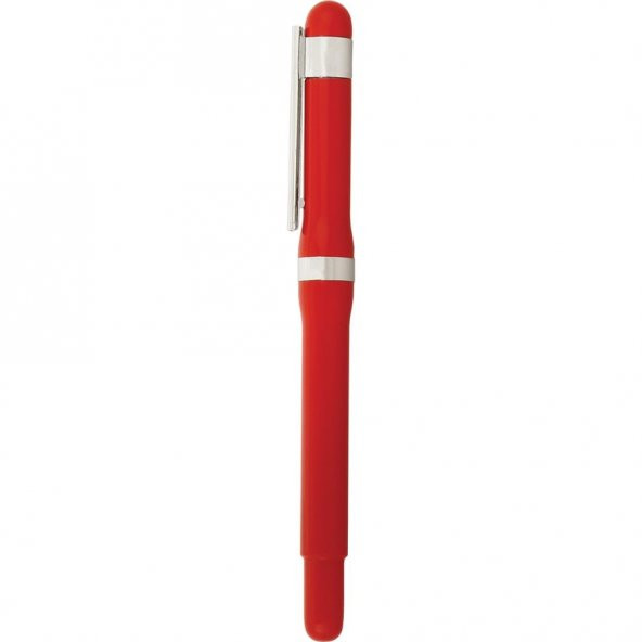 Gümüş Varaklı Kırmızı Roller Tükenmez Kalem - 2