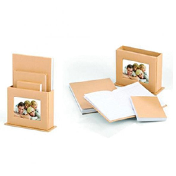 3lü defter setli Geri Dönüşümlü Notluk