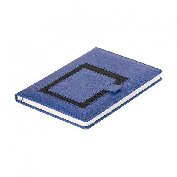 Termoderi Kapaklı Lacivert Tarihsiz Defter - 2