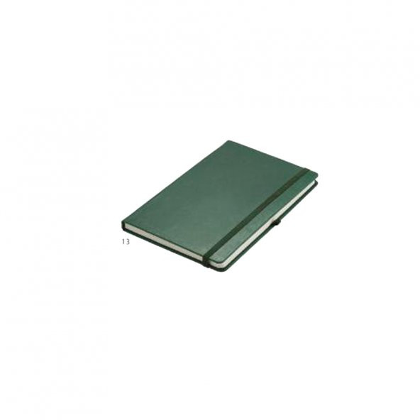 Termoderi Kapaklı Yeşil Defter ( 13 x 21 cm )