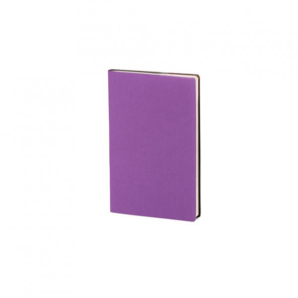 Rahatça Bükülebilir Termoderi Yumuşak Kapak Mor Defter ( 13 x 21 cm )