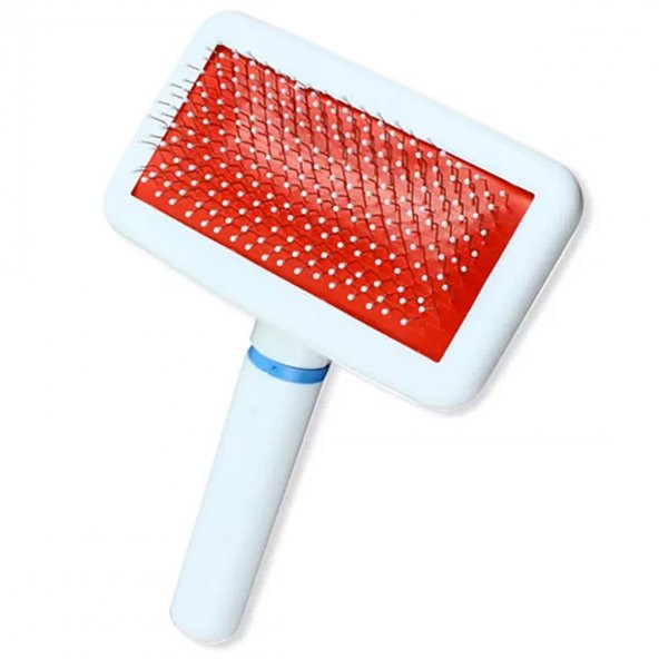 Buffer Paslanmaz Evcil Hayvan Kedi Köpek Tüy Tarama Toplama Fırçası Kolay Temizlenir Bakım Aleti