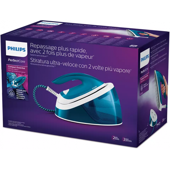Philips Perfectcare Compact Essential Gc6815/20 2400 W Buhar Kazanlı Ütü - 6