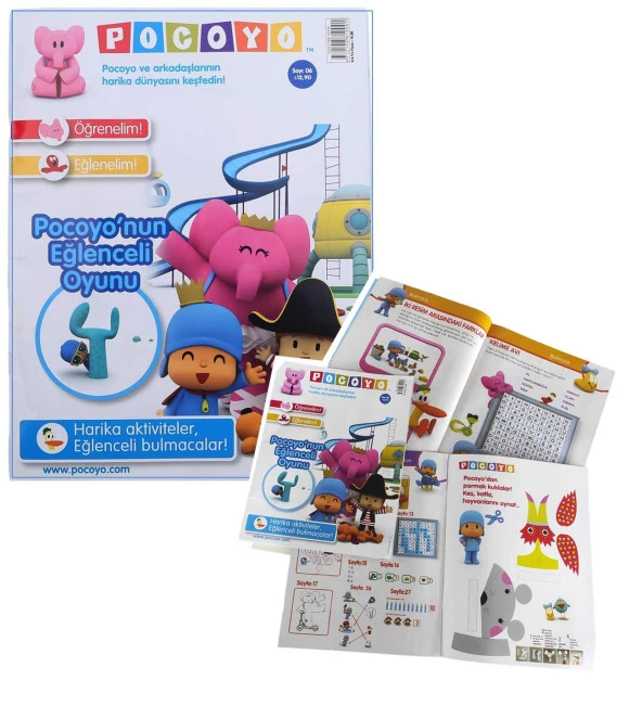 Eğitici - Eğlendirici Etkinlik Seti: Hafıza ve Eşleştirme Kartları VE Boyama-Bulmaca-Oyun Dergileri - 2