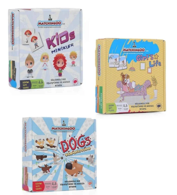 Eğitici - Eğlendirici Etkinlik Seti: Hafıza ve Eşleştirme Kartları VE Boyama-Bulmaca-Oyun Dergileri - 4