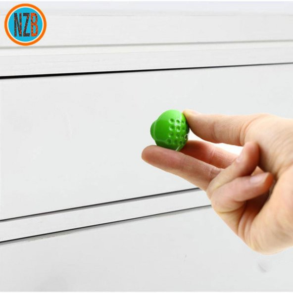 Mobilya Kulp Çekmece Dolap Kapak Kulpu Kulbu Yeşil Metal Kulp - Resim 2