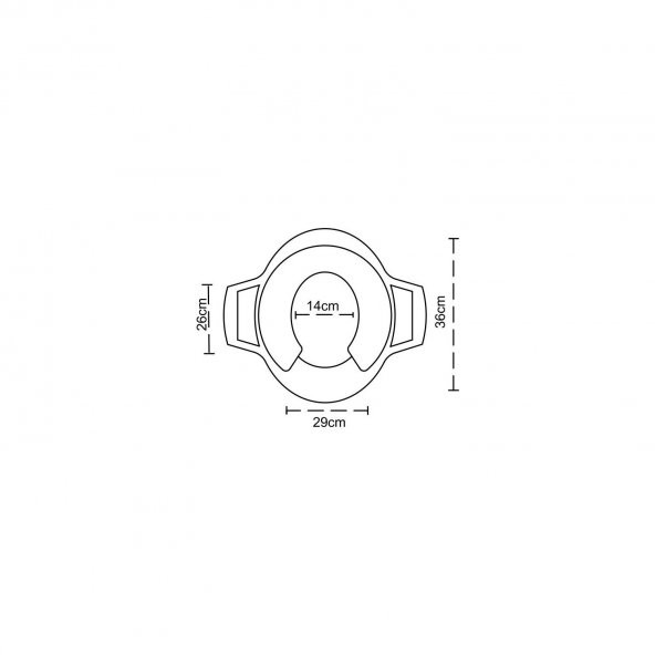 Softy Comfort Desenli Klozet Adaptörü - Beyaz - 3