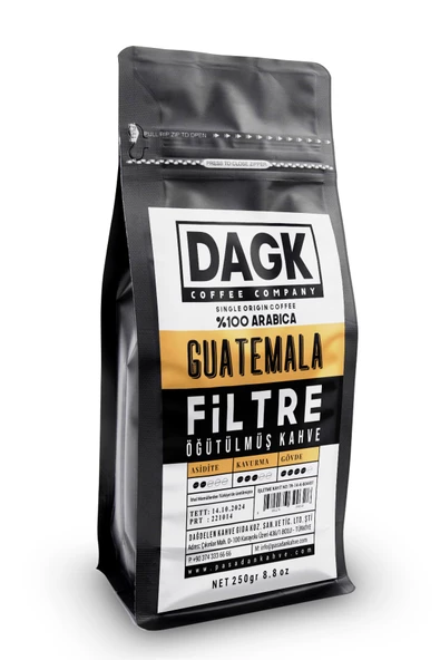 Dagk   Filtre Kahve Guatemala 250gr Öğütülmüş - 2