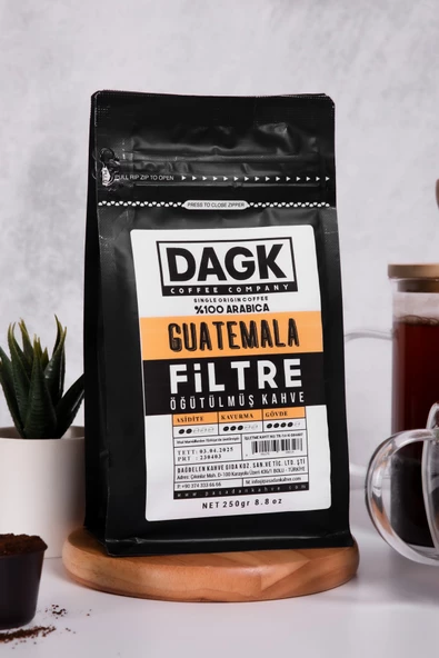 Dagk   Filtre Kahve Guatemala 250gr Öğütülmüş - 3