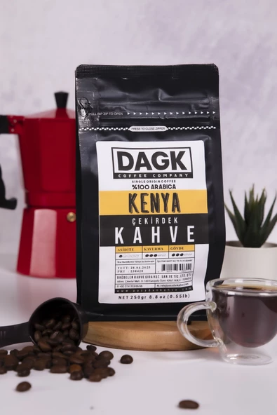 Dagk   Kenya Çekirdek Kahve 250gr - 3