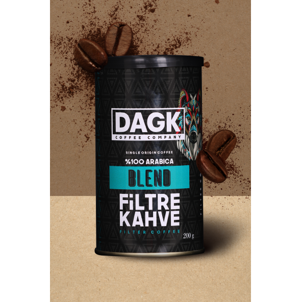 Dagk   Filtre Kahve Blend 200g TNK (Öğütülmüş)