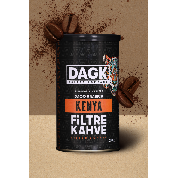 Dagk   Kenya Filtre Kahve 200g TNK (Öğütülmüş)