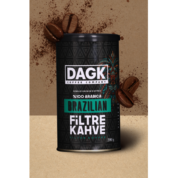 Dagk   Brazilian Filtre Kahve 200g TNK (Öğütülmüş)