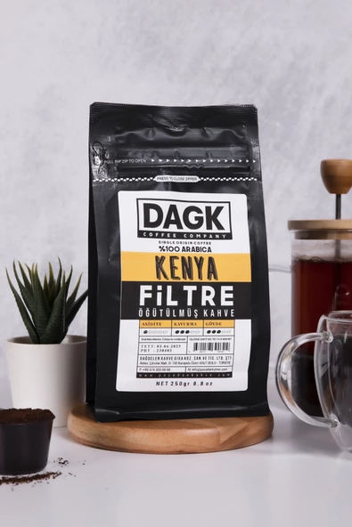 Dagk   Filtre Kahve Kenya 250gr Öğütülmüş - 3