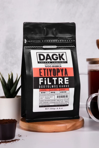 Dagk   Filtre Kahve Etiyopya 250gr Öğütülmüş - 3