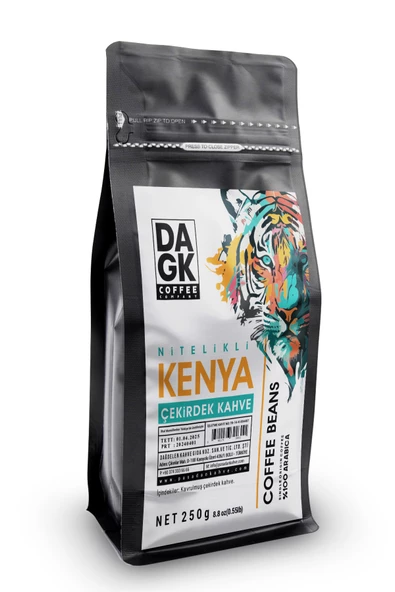 Dagk   Kenya Çekirdek Kahve 250gr