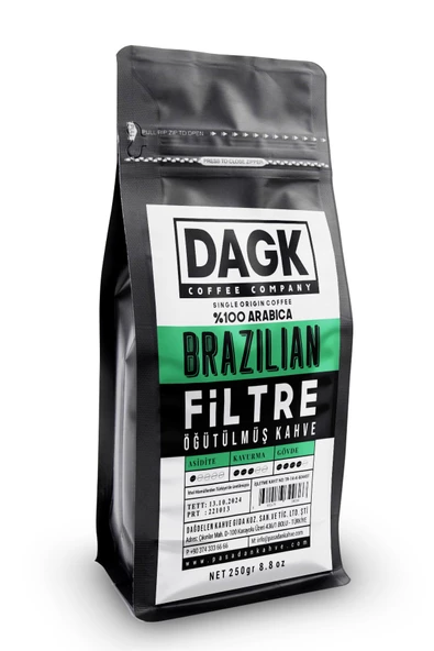 Dagk   Filtre Kahve Brazilian 250gr Öğütülmüş - 2