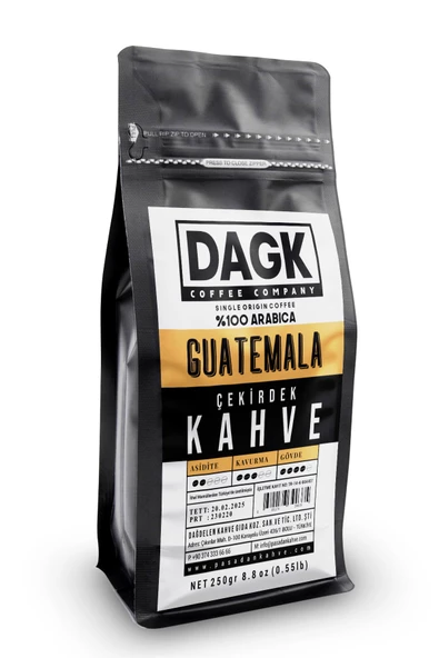 Dagk   Guatemala Çekirdek Kahve 250gr - 2