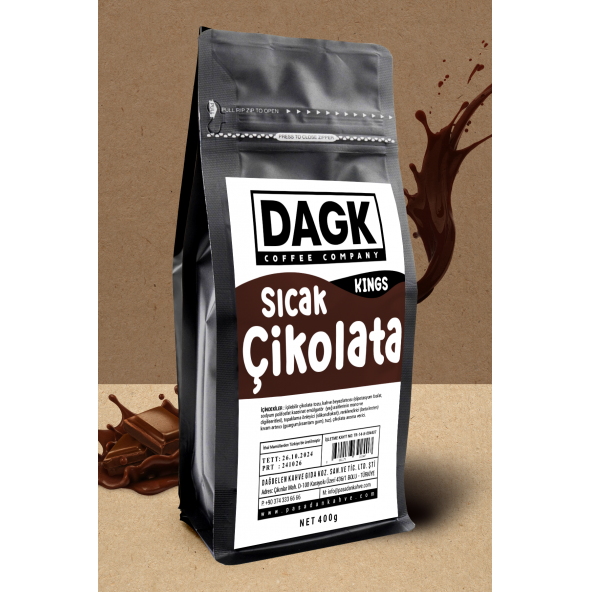 Dagk   Sıcak Çikolata Kings 400g