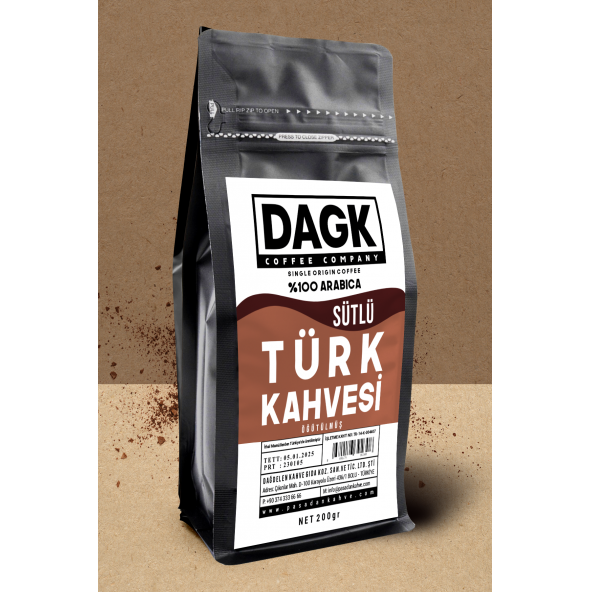Dagk   Sütlü Türk Kahvesi