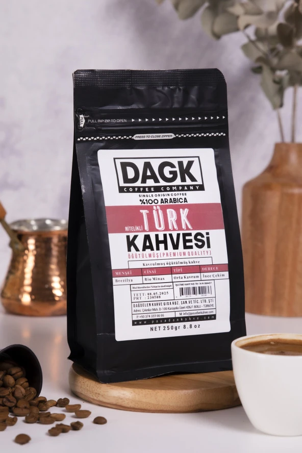 Dagk   Türk Kahvesi 250 gr Nitelikli - 2