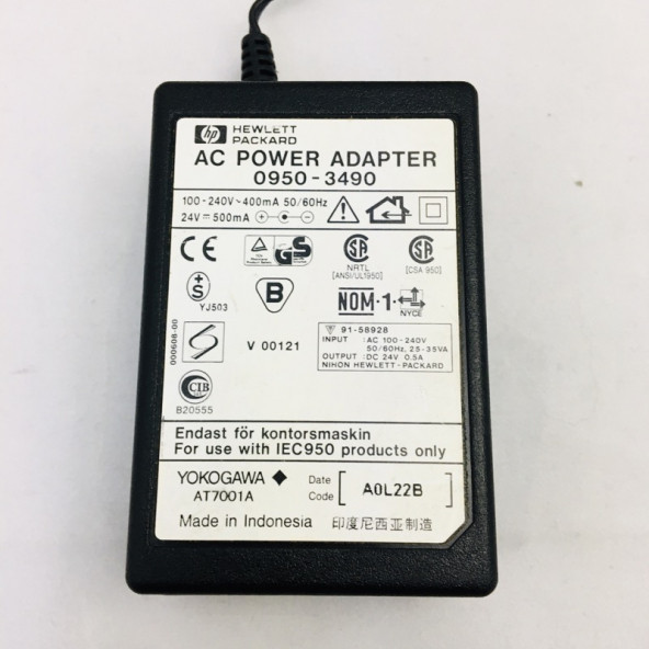 Hp Yazıcı Adaptörü 0950-3490 24V 500mA - 2