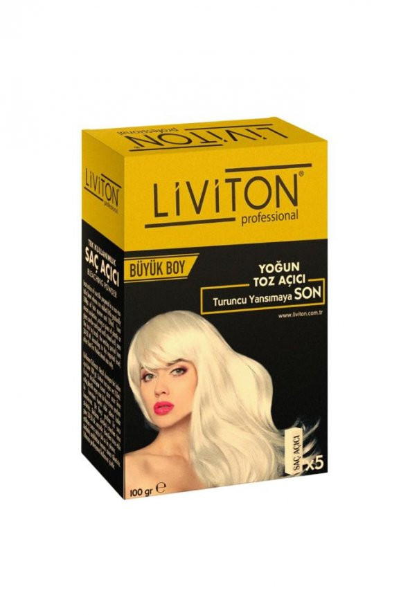 Tek Kullanımlık Yoğun Toz Açıcı Set 100 gr Toz Açıcı + 150 ml Oksidan
