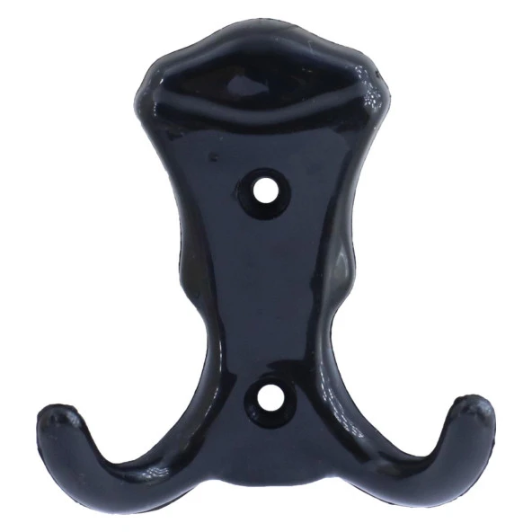 Martı Duvar Vestiyer Portmanto Askısı Dolap Elbise Askılığı Siyah Plastik Askı Askılık - 5