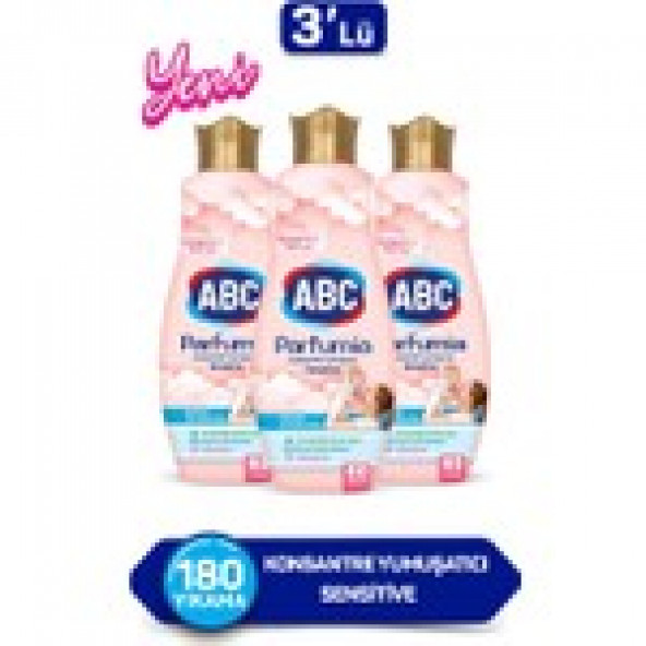 Abc Konsantre Yumuşatıcı Parfumıa Sensıtıve 1440 Mlx3 Adet