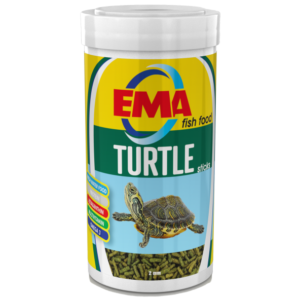 Amore Turtle Green Sticks Kaplumbağa Yemi ve Multivitamin Seti 1000 ve 250 ml Ema - 3