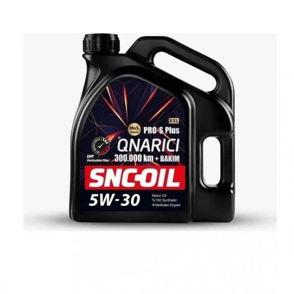 SNC-OIL XXL Pro-S Plus 5W-30 4 Litre Onarıcı Motor Yağı (Üretim:2022) - 1