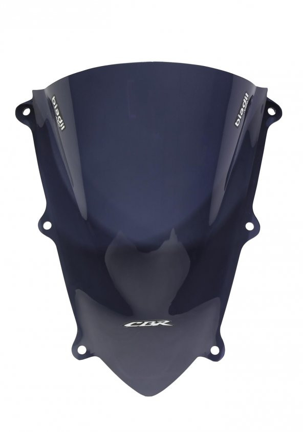 Biadil 2007-2012 Honda CBR 600 RR Uyumlu Double Ön Cam Koyu Füme - 1