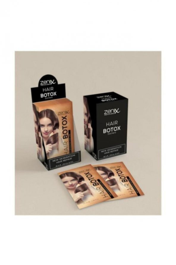 Saç Botox Şampuanı Tek Kullanımlık 35 ml