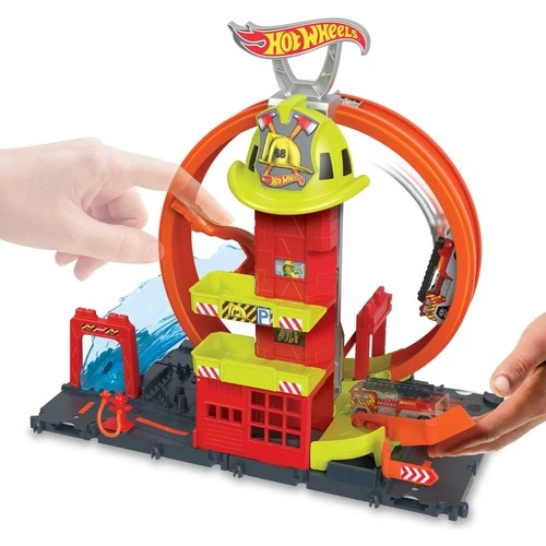 Hot Wheels Çember Pistli Iftaiye Istasyonu HKX41 Lisanslı Ürün - Resim 3