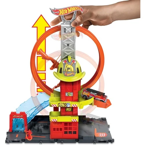 Hot Wheels Çember Pistli Iftaiye Istasyonu HKX41 Lisanslı Ürün - Resim 4