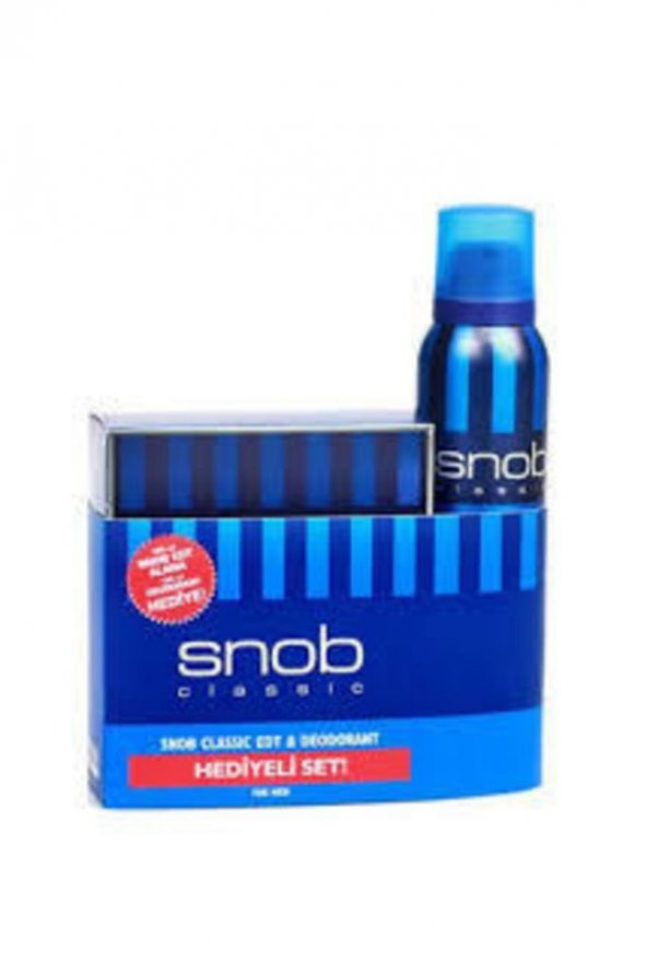 Orıjınal Snop Classic Edt Erkek Parfümü 100 Ml + Snop Deodorant 150 Ml