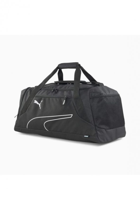 Puma Fundamentals Sports Bag M Black Seyahat Çantası Siyah 07923701
