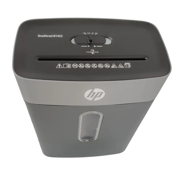 HP OneShred 815CC Evrak İmha Makinesi Çapraz/konfeti kesim -5mm x 18mm-15lt - 5