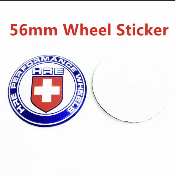 HRE PERFORMANCE LOGOLU 65 MM JANT GÖBEK STICKER - Resim 5