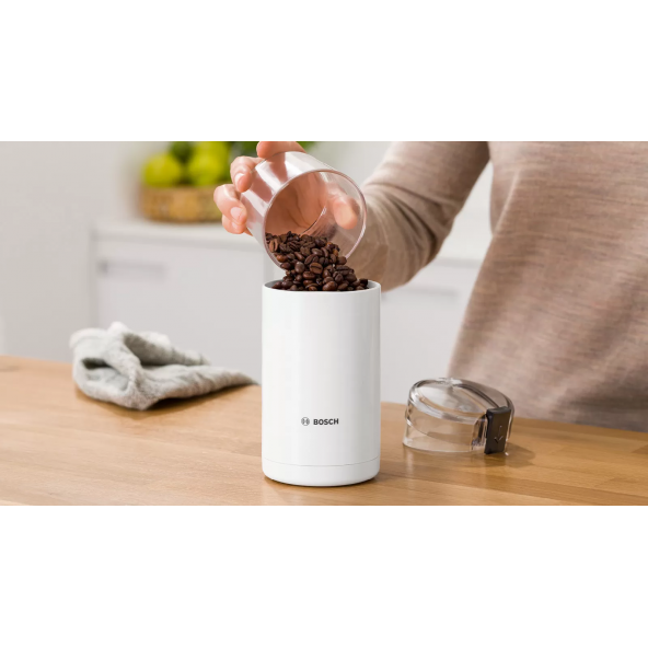 Bosch TSM6A011W Beyaz Kahve Öğütücü - 6
