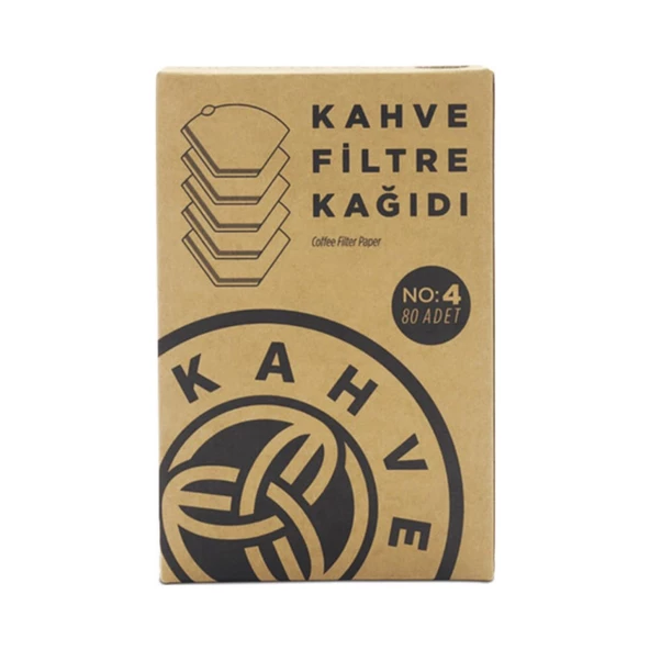 Kahve Dünyası Filtre Kahve Kağıdı 2 Adet 1x4 80li