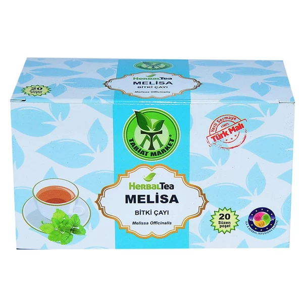 Tabiat Market Herbal Tea Melisa Bitki Çayı Melissa Officinalis 20 Poşet Çay - 2