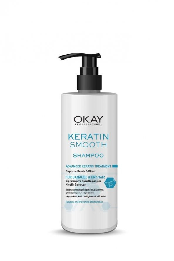 Keratin Smooth Şampuan 500 Ml