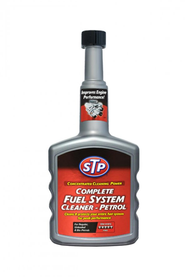 STP® CFSC Komple Yakıt ve Enjeksiyon Sistemi Temizleyici - Benzinli 400ml.