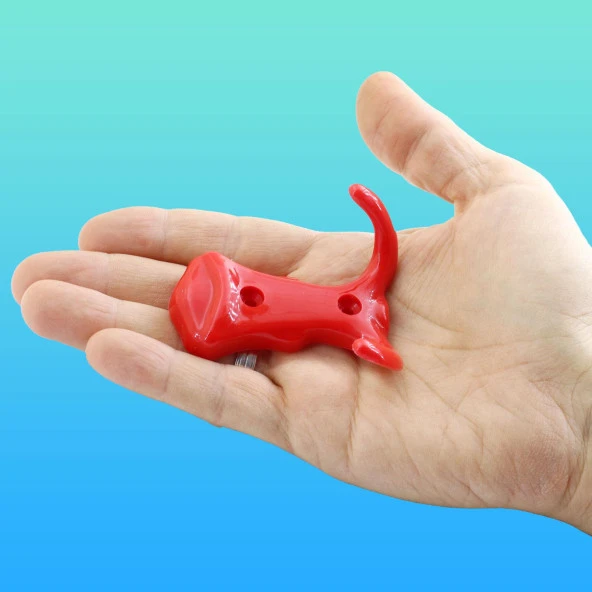 Martı Duvar Vestiyer Portmanto Askısı Dolap Elbise Askılığı Kırmızı Renk Plastik Askı Askılık - 3