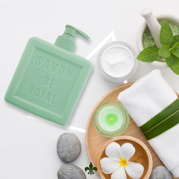 Savon De Royal Provence Nemlendirici Luxury Vegan Sıvı Sabun Yeşil 2 x 500 ml - Resim 3